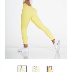 NVGTN Canary Yellow Signature Leggings